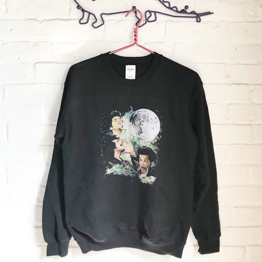 Black Jean Ralphio Sweatshirt NWOT